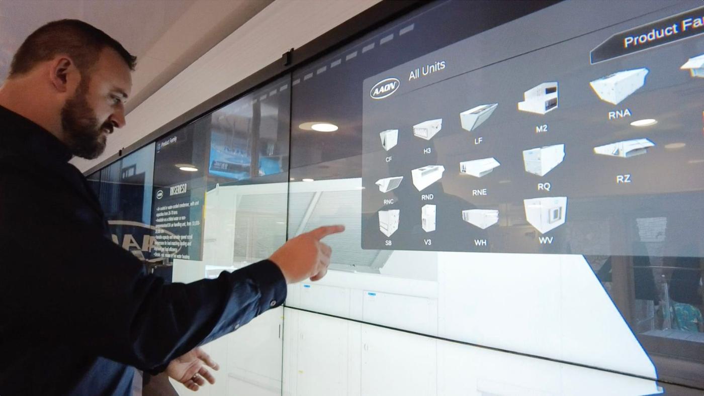 Touchscreen interface