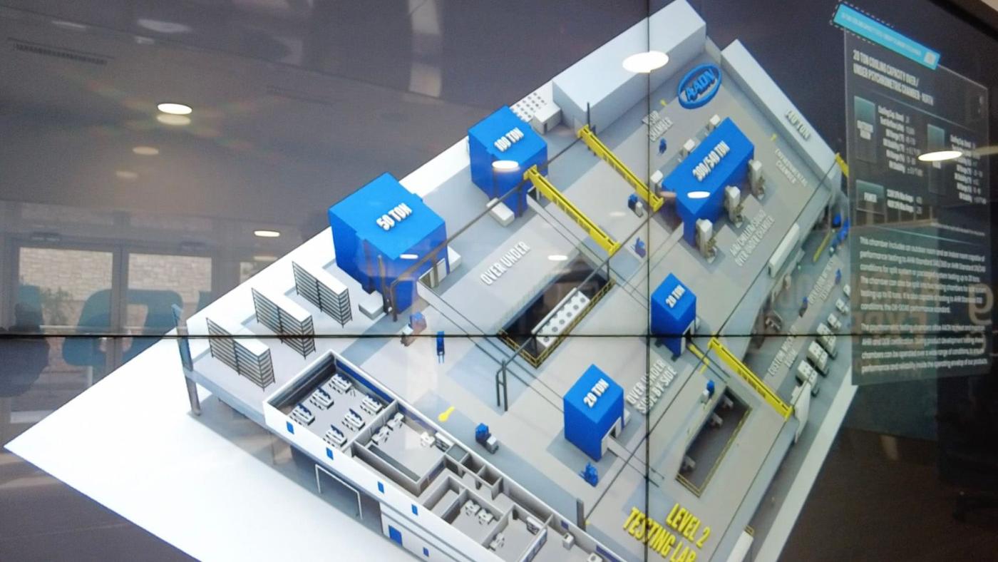 Isometric 3D innovation center