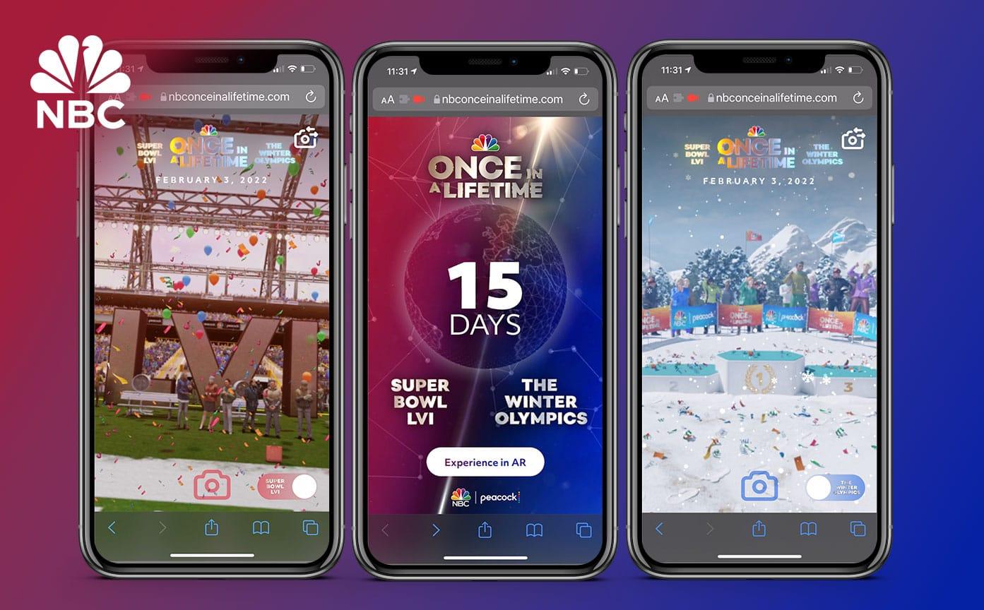 NBC Once In A Lifetime AR experience