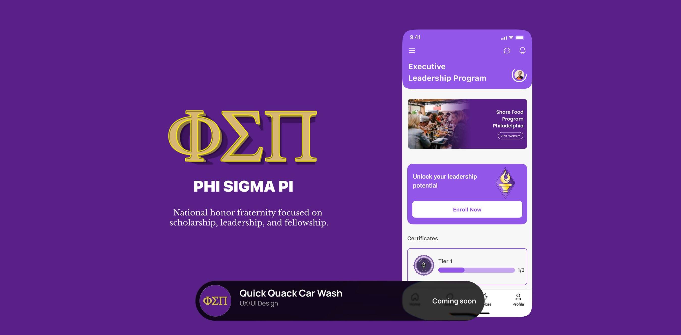 Phi Sigma Pi app