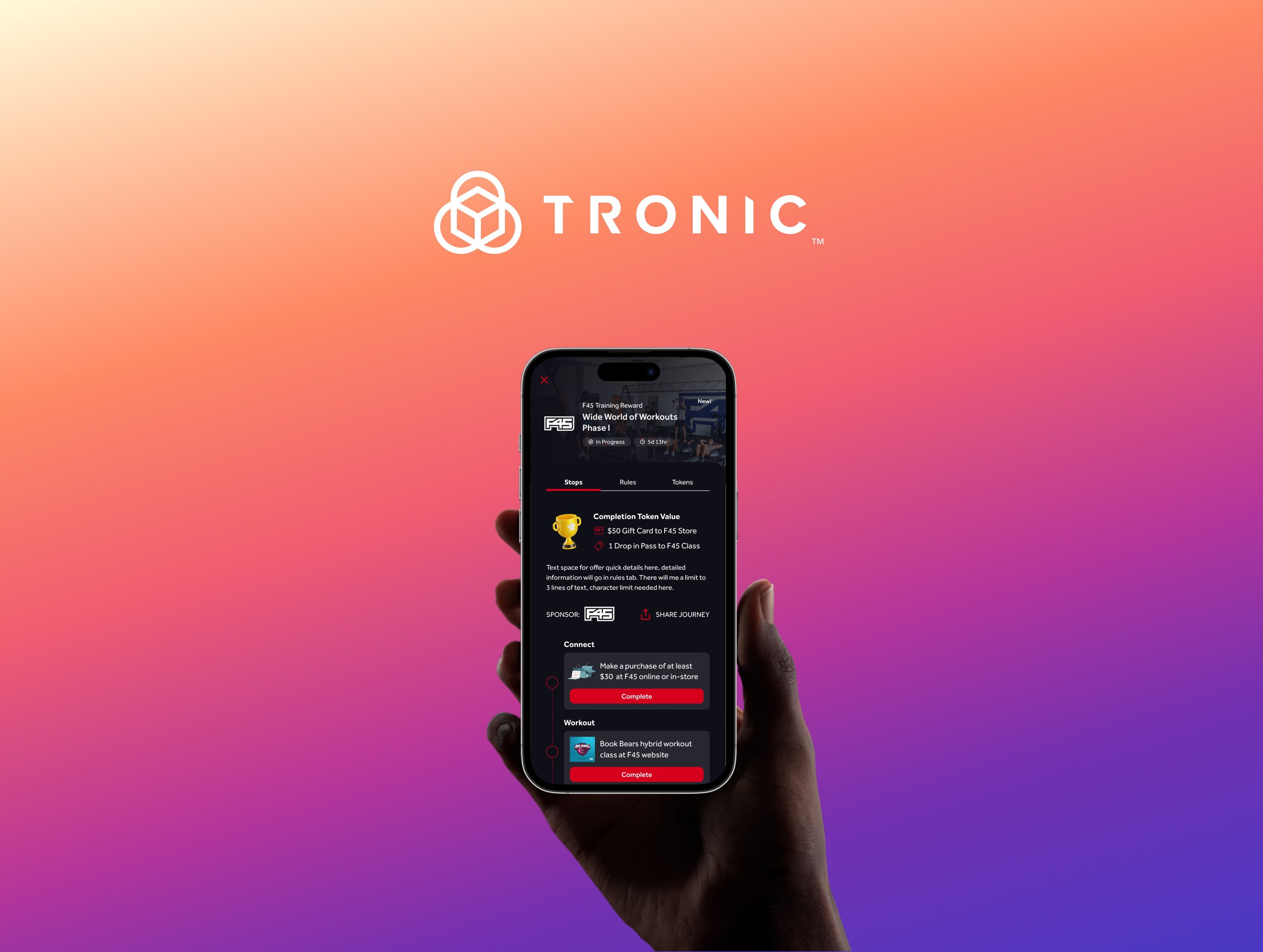 Tronic app
